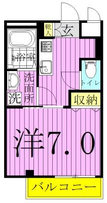 REALISERレアリゼ(1K/3階)の間取り写真