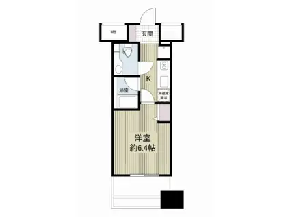 レジディア久屋大通(1K/2階)の間取り写真