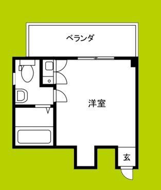 レパンガ西本町AP(ワンルーム/6階)の間取り写真