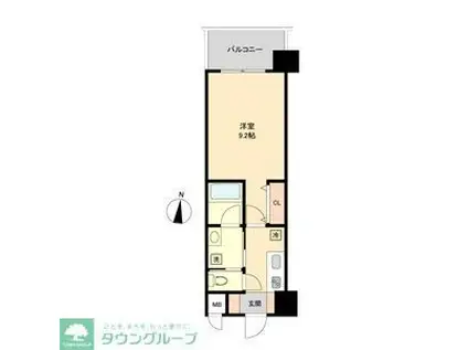 S-FORT名駅南五丁目(1K/5階)の間取り写真