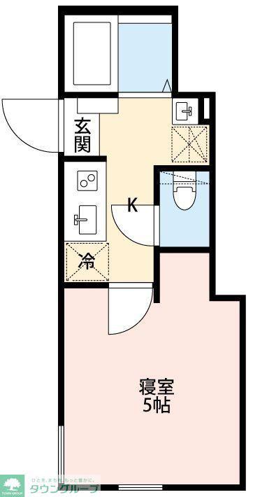グランクオール北池袋(1K/3階)の間取り写真