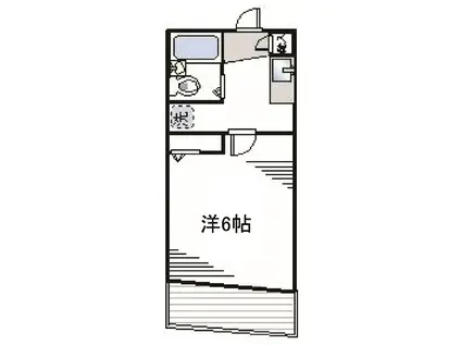 レジデンス・ド・レイーヌ(1K/3階)の間取り写真