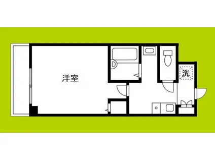 Mプラザ住吉公園弐番館(1K/9階)の間取り写真