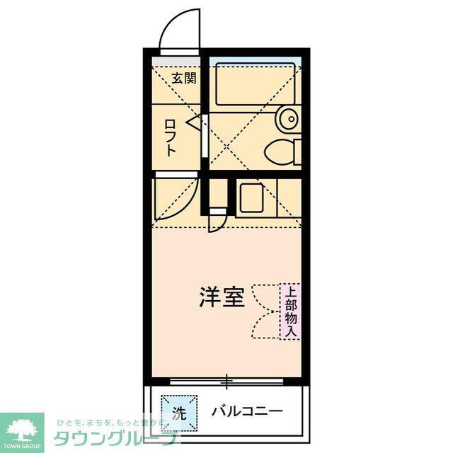 ライフピアセフィーロ(ワンルーム/1階)の間取り写真