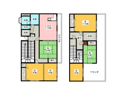 GRAND STAGE MIZUTA(6SLDK/5階)の間取り写真