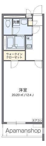 クレイノコンフォルト(1K/2階)の間取り写真