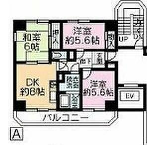 リエス新宿町(3DK/1階)の間取り写真