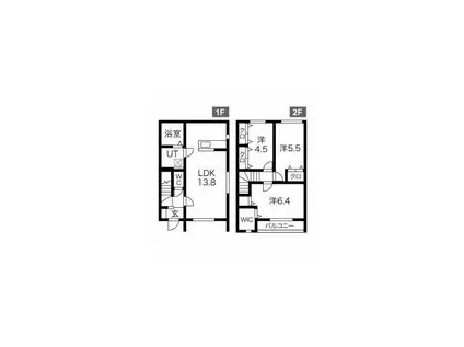 MERVEILLE III(3LDK/1階)の間取り写真