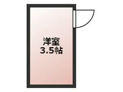 ル・シャトレ上野(ワンルーム/2階)の間取り写真