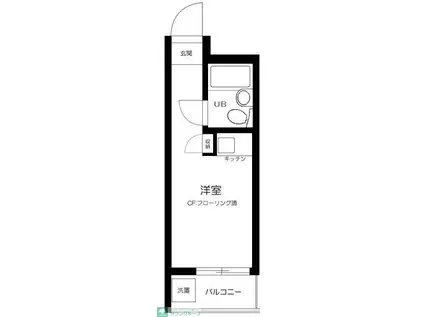 ハイシティ目白(ワンルーム/1階)の間取り写真