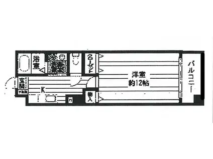 TAKAJO BASE(1K/3階)の間取り写真