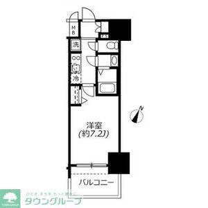 アドバンス名古屋モクシー(1K/11階)の間取り写真