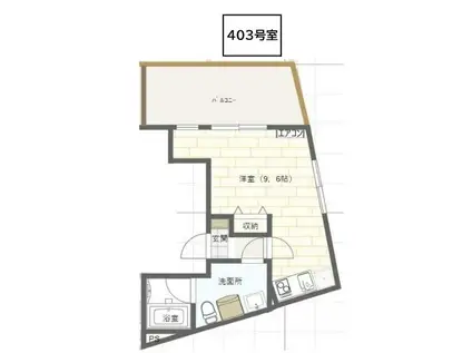 アーバンステージ下落合(ワンルーム/3階)の間取り写真