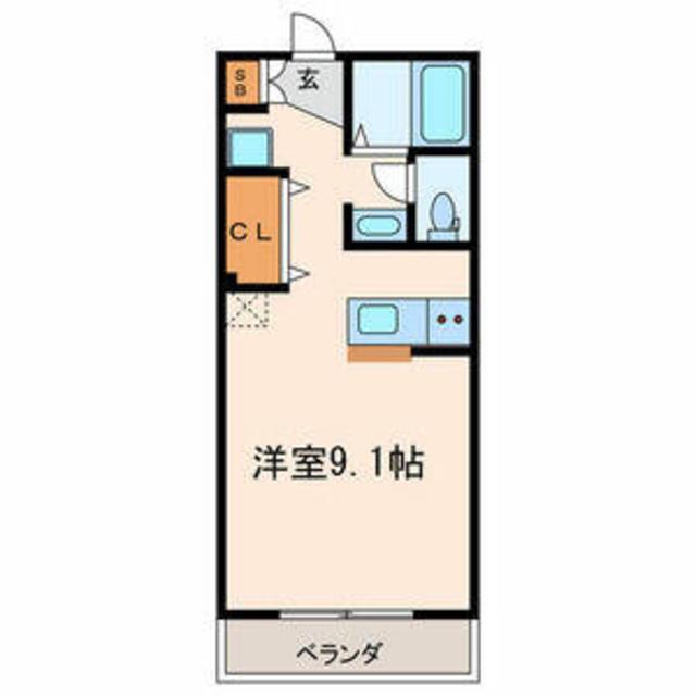 マ・メゾン風雅(ワンルーム/2階)の間取り写真