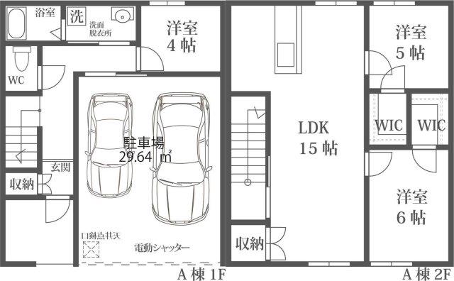OIGENT(3LDK/1階)の間取り写真