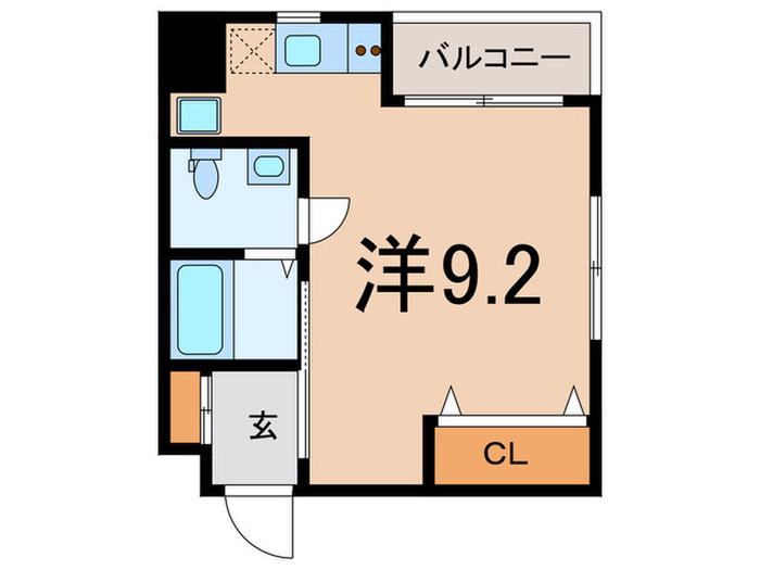 グレース茗荷谷(ワンルーム/5階)の間取り写真