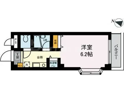 フィールド・B・千川(1K/1階)の間取り写真