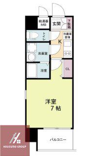 LIVE CASA千林大宮(1K/3階)の間取り写真