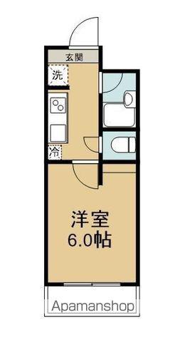 ライヴリー加納(1K/2階)の間取り写真