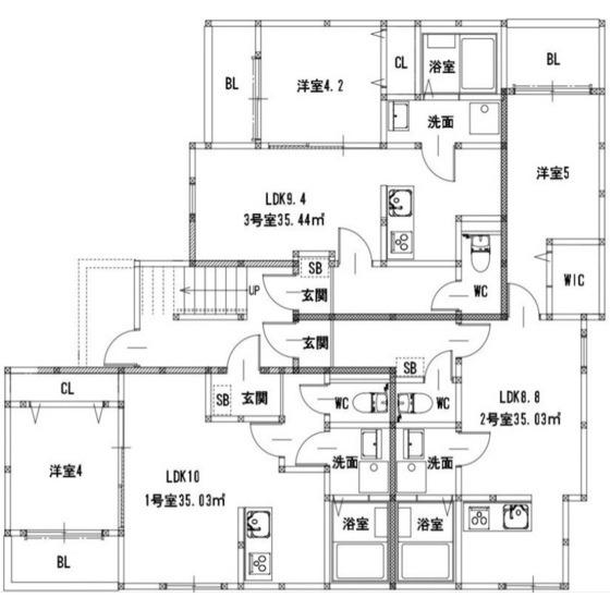 仲畑3丁目AP(1LDK/3階)