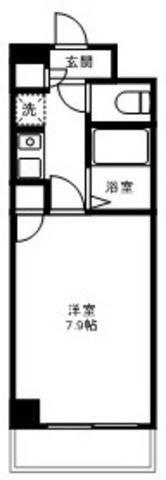 VISTAシュプリーム(1K/2階)の間取り写真