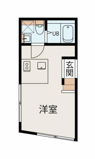 TRIAS220(ワンルーム/4階)の間取り写真
