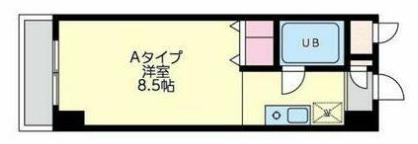 フェニックスヒルズ(ワンルーム/5階)の間取り写真