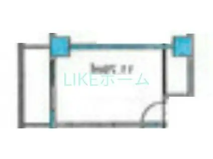 東京SHARE市川(ワンルーム/2階)の間取り写真