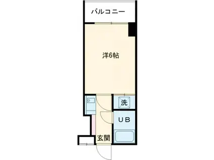 ベルトピア手柄I(1K/4階)の間取り写真