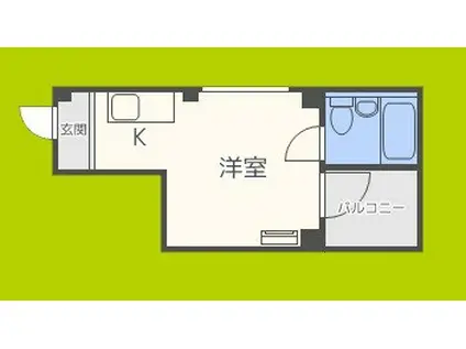 プレアール新大阪III(ワンルーム/4階)の間取り写真