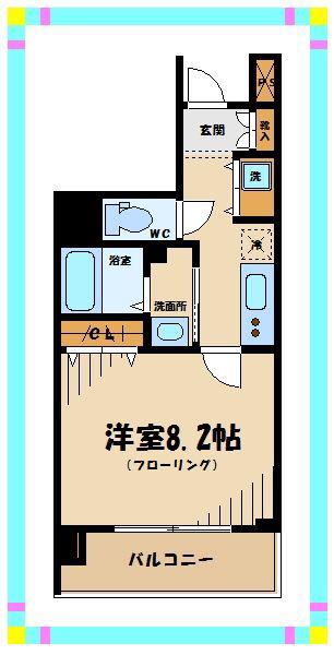 NOAH S ARK(1K/5階)の間取り写真