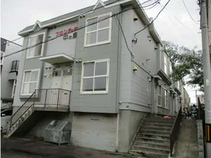 フロンティア中の島(1DK/1階)の外観写真