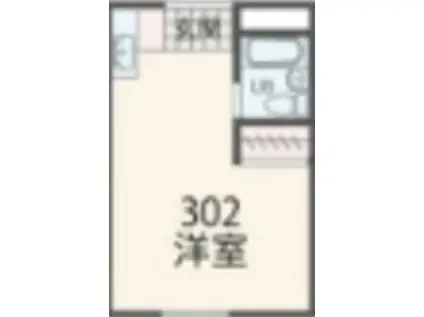 メゾンアレーズ(ワンルーム/3階)の間取り写真