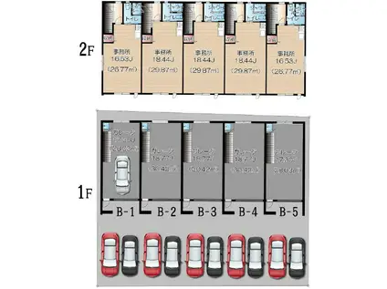 B-BASE(ワンルーム/1階)の間取り写真