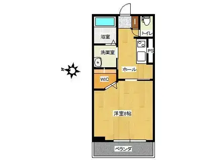 ESPERANZA A&E(1K/3階)の間取り写真