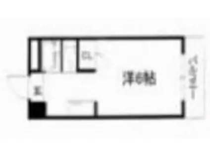 GM IWADE(1K/5階)の間取り写真