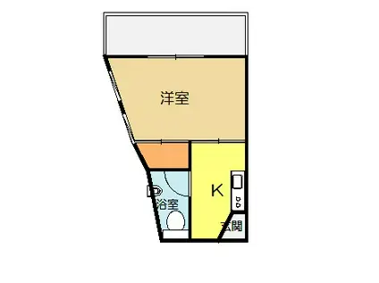 パーソンハウス具志堅(1K/2階)の間取り写真