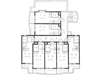 メゾン・ド・スイート(ワンルーム/4階)の間取り写真