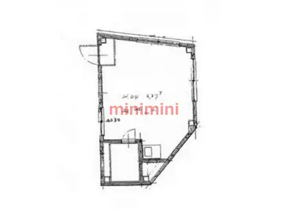 大幸ビル(ワンルーム/2階)の間取り写真