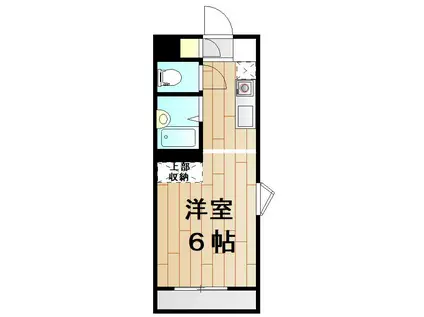 テーズスクエア(ワンルーム/3階)の間取り写真