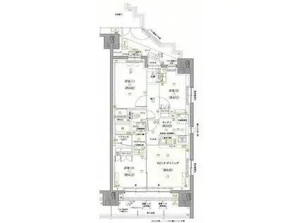 ガーラ・レジデンス平井(3LDK/7階)の間取り写真
