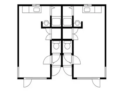 サンパーク31(ワンルーム/3階)の間取り写真