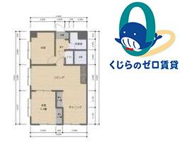 LA TERRACE星ヶ丘(2LDK/3階)の間取り写真