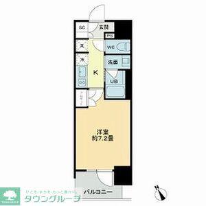 ザ・ライオンズフォーシア今池(1K/3階)の間取り写真