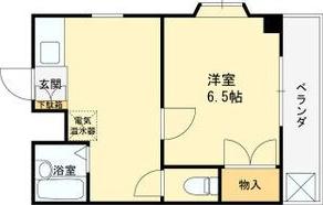 長居ロイヤルマンション(1K/3階)の間取り写真