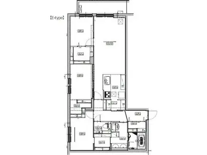LEIALII511(3LDK/1階)の間取り写真