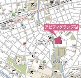 アビティグランデ砧(1LDK/5階)の間取り写真