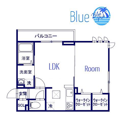 アルセ二俣川(1LDK/3階)の間取り写真