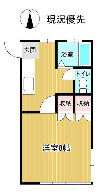 アーバン90(1K/2階)の間取り写真