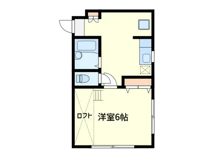 サンヴェルディ光が丘(1K/1階)の間取り写真